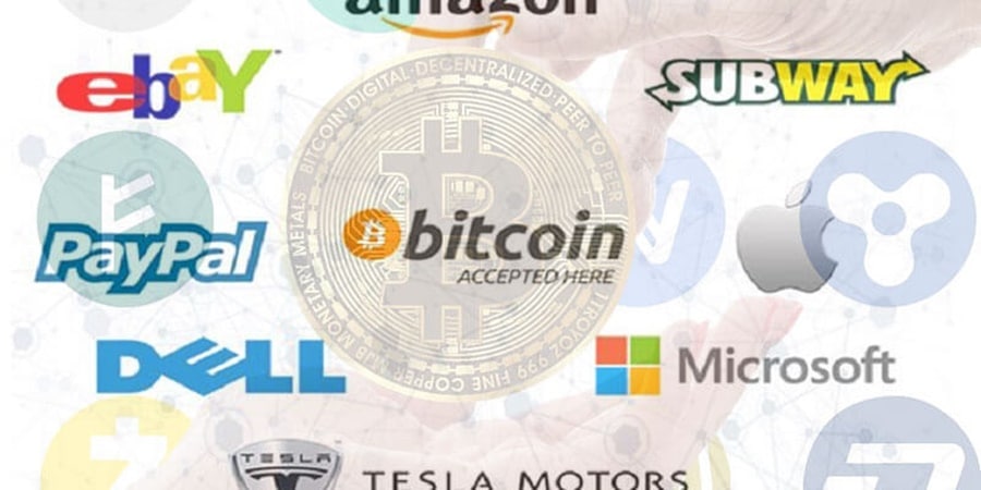 Firmy akceptujące Bitcoin