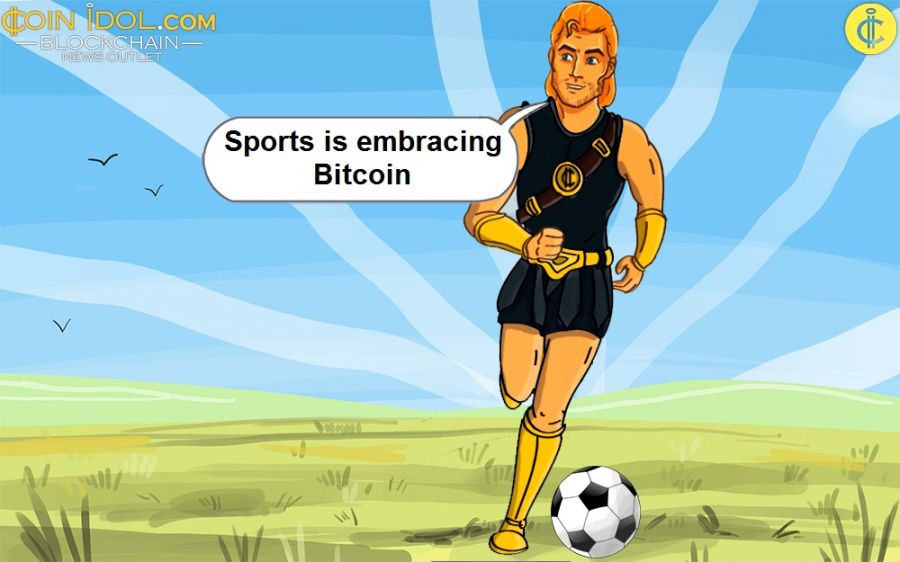 Sports is embracing Bitcoin