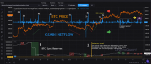Bitcoin Gemini Netflow