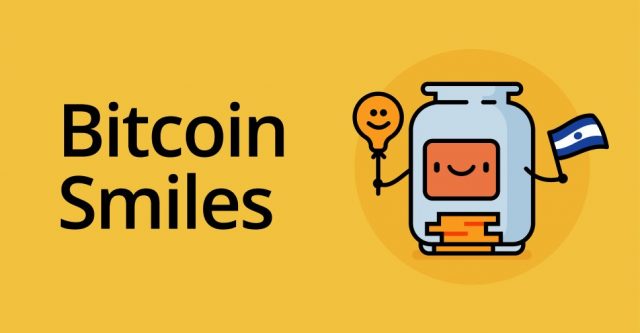 El Salvador, logo Bitcoin Smiles