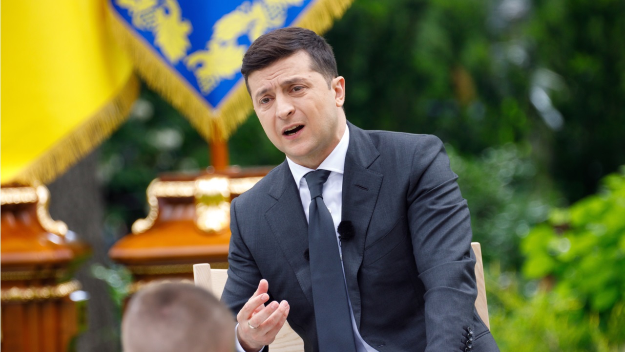 젤렌스키 우크라이나 대통령, '가상 자산에 관한 법률' 의회에 제출