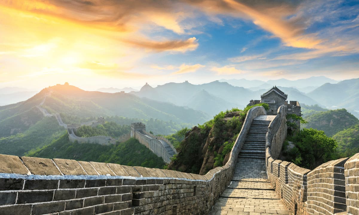 Китайская стена лестница