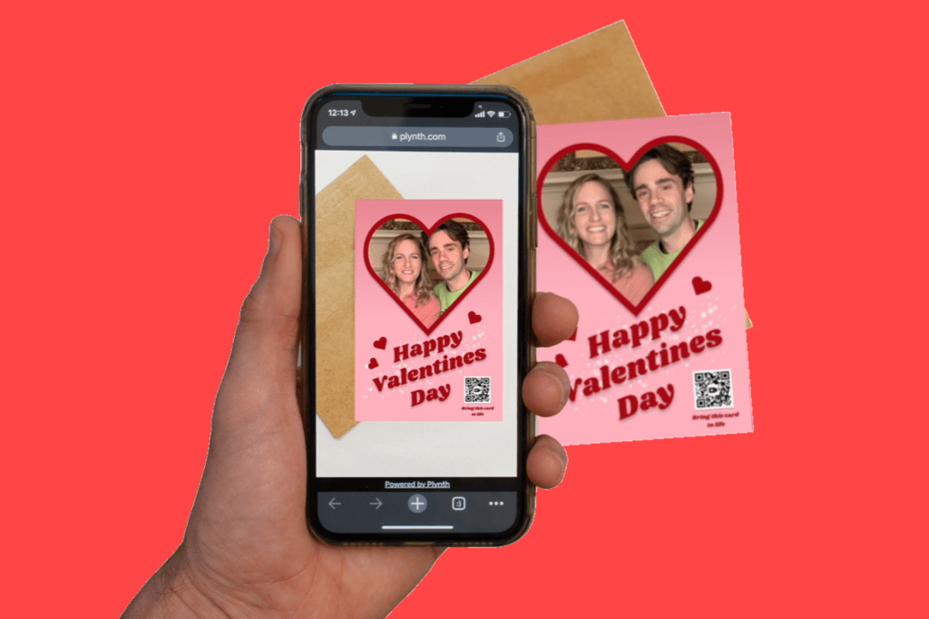 Принесите мурашки в этот День святого Валентина с технологией AR и живыми поздравительными открытками