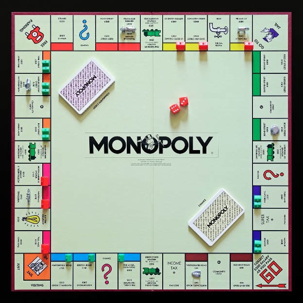 Monopoly-Spielbrett
