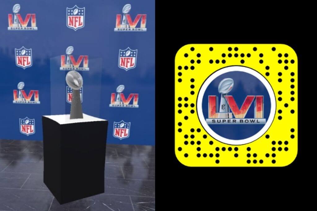 AR Lombardi Trophy และ Snapcode