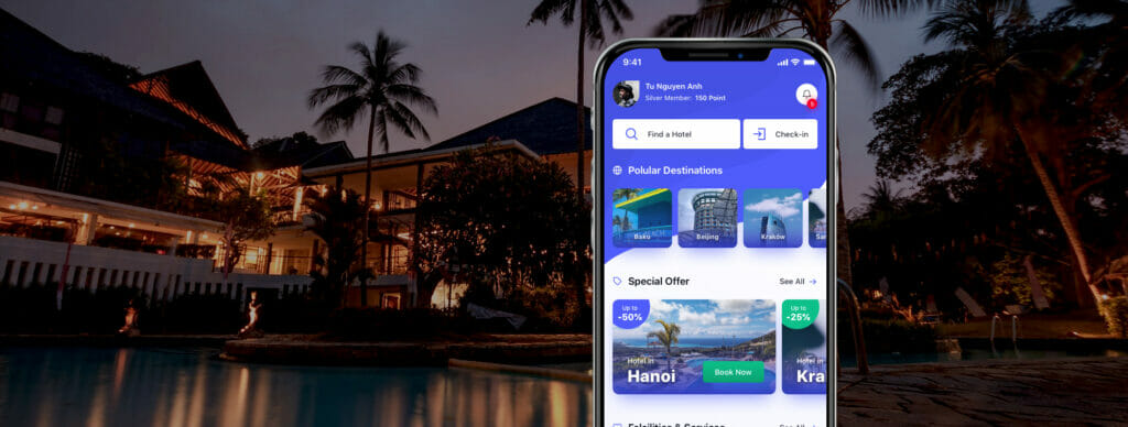 Resort Booking Apps Development