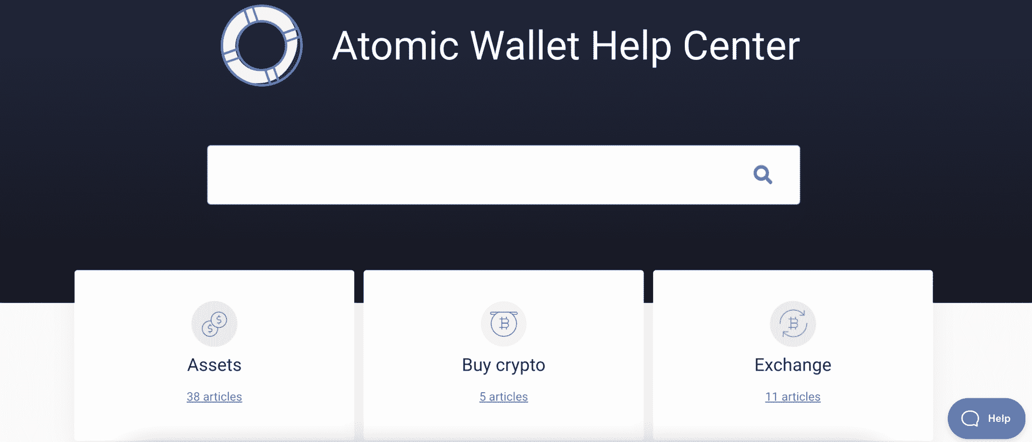 Atomic Wallet Help Center