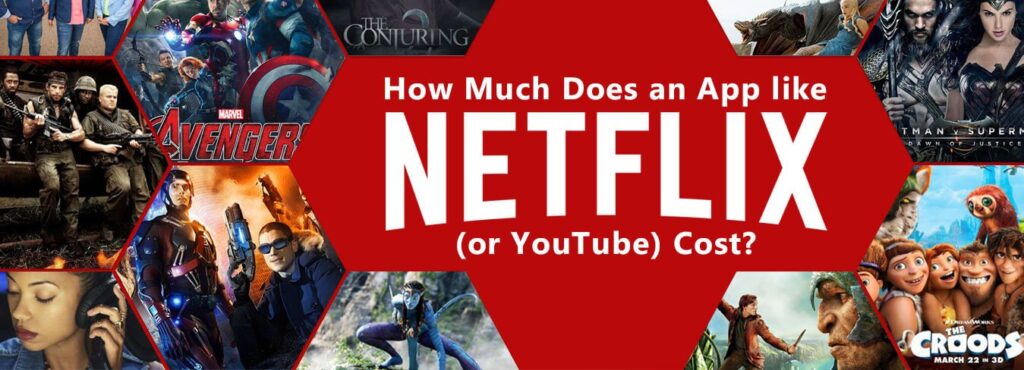 تكلفة تطوير تطبيقات البث المباشر للفيديو مثل Netflix