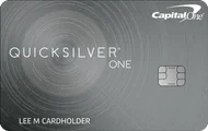 บัตรเครดิต Capital One QuicksilverOne Cash Rewards