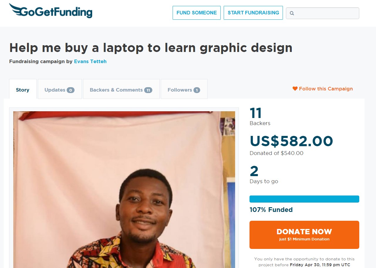 GoGetFunding es uno de nuestros sitios web favoritos de crowdfunding.