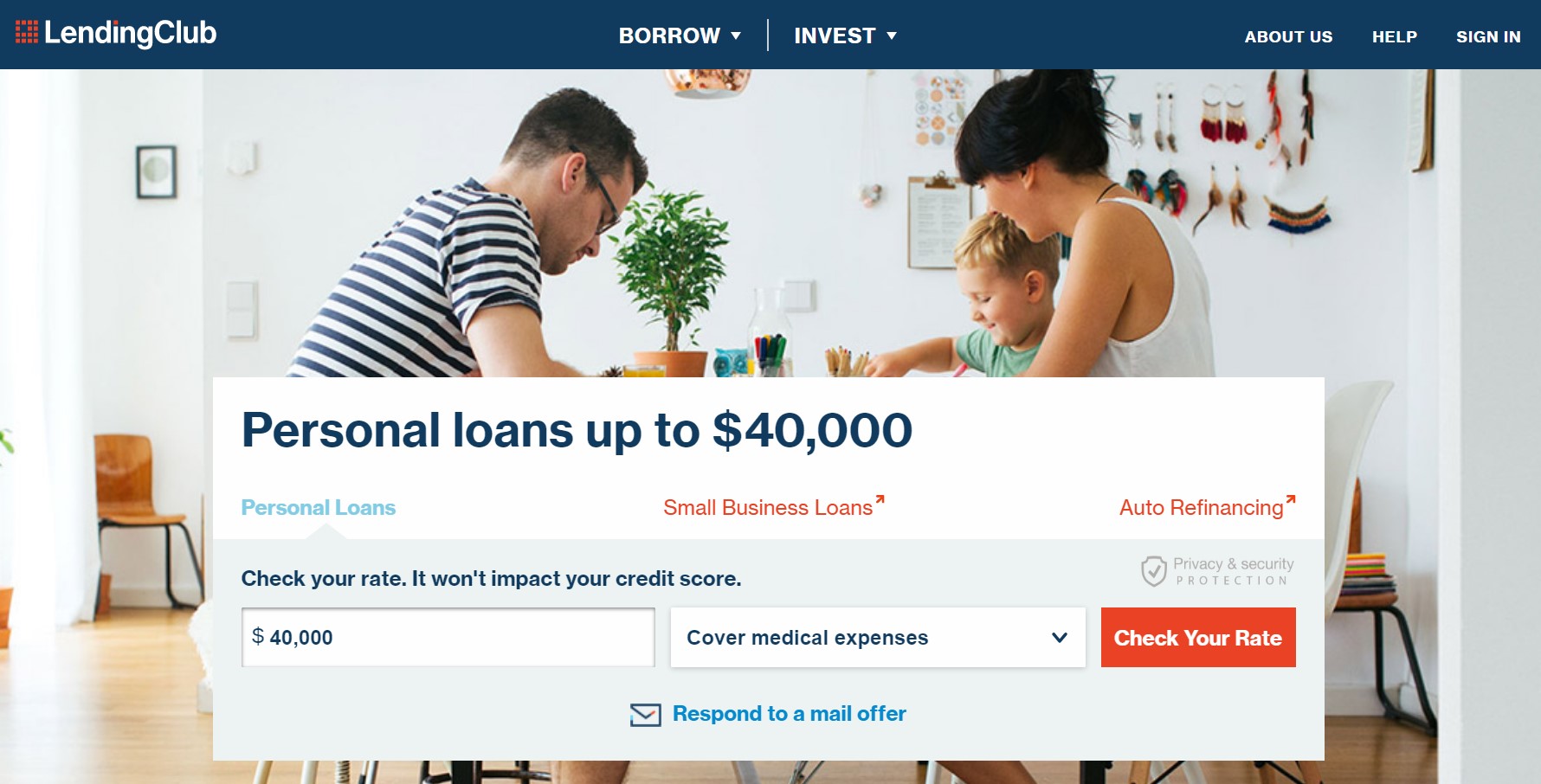 Lending Club is one of our favorite crowdfunding websites.