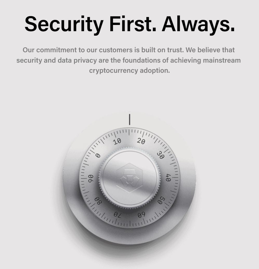 sécurité crypto.com
