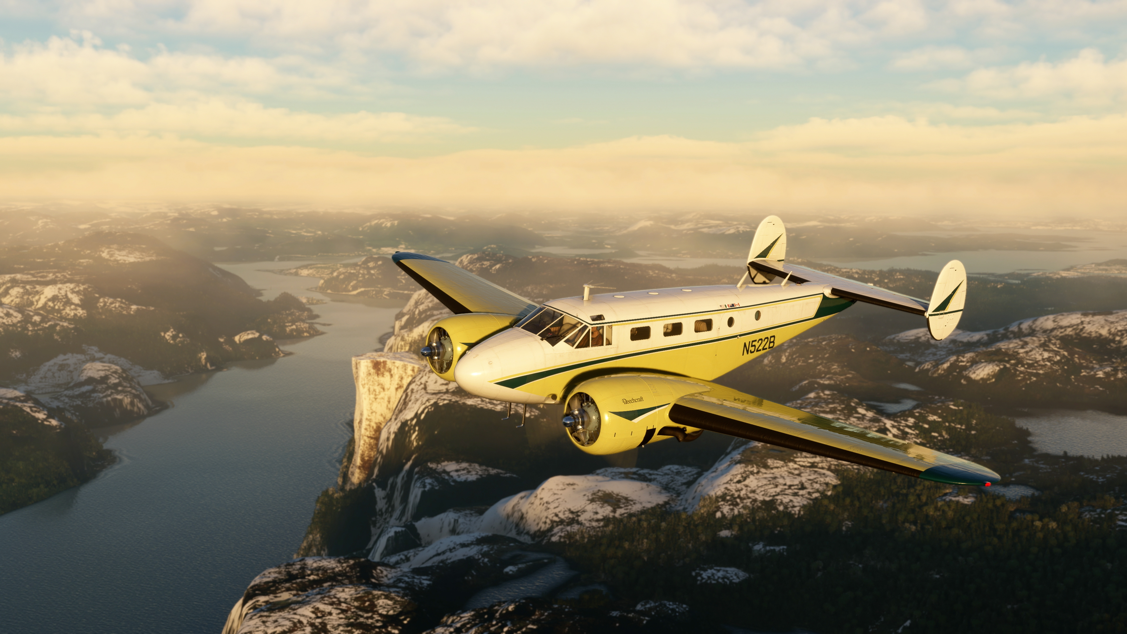 مایکروسافت Flight Simulator - Local Legends 5 - Beechcraft Model 18 اسکرین شات