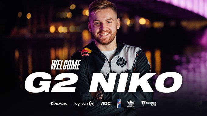G2 esports FaZe Clan Niko YnK CSGO Esports Counter Strike Global Offensive