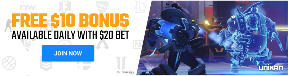 place bets online now overwatch blizzard ad offer esportsbook esports betting unikrn tipster news 