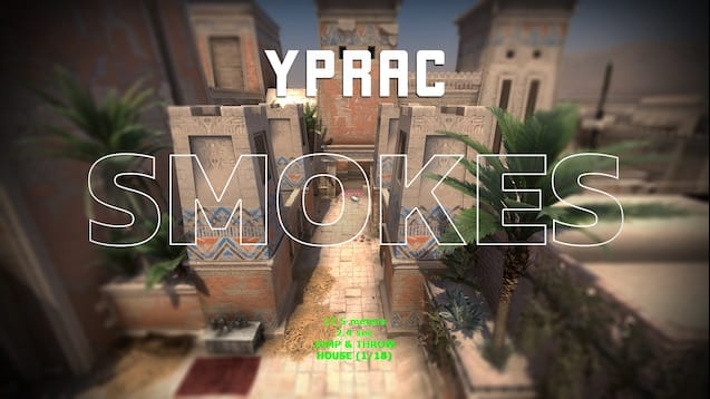 Workshop map Yprac's map practice smokes for Anubis_Steam