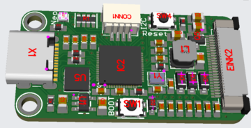 a rp2040 eInk specialty driver board