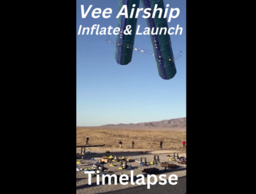Airship Launch Timelapse Video