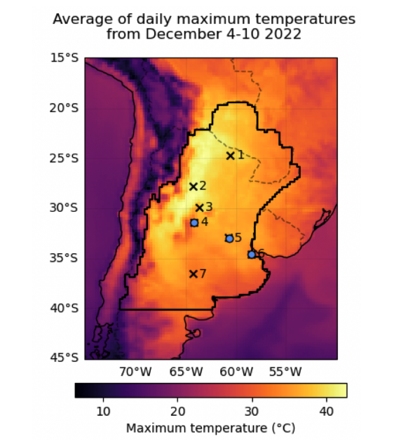 Рекордная волна тепла в Аргентине в 2022 году стала «в 60 раз более вероятной» из-за изменения климата