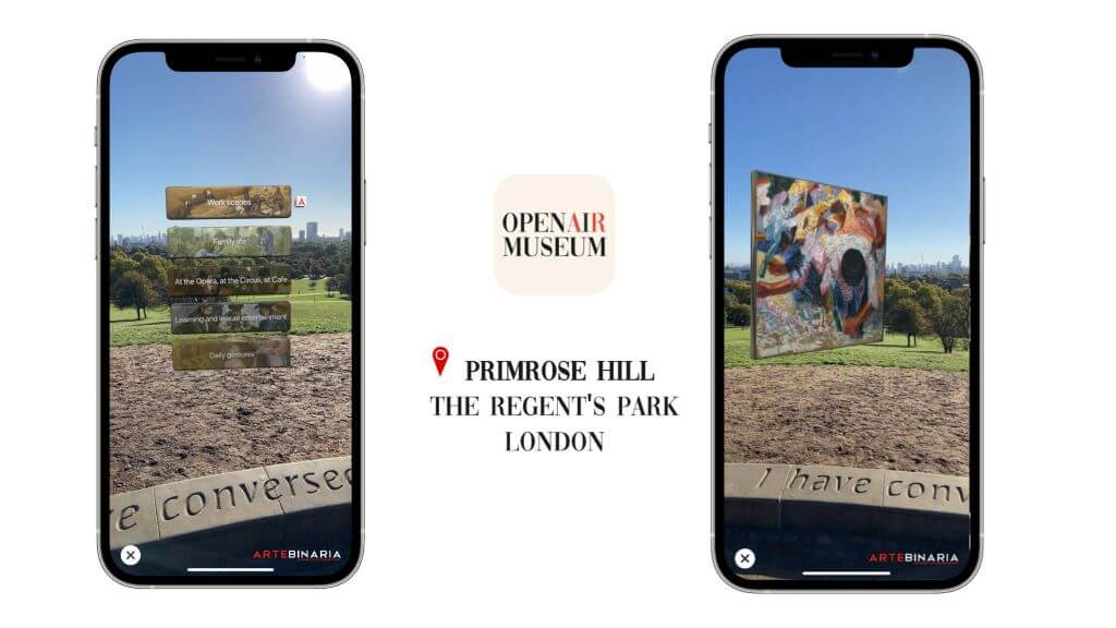 artebinaria openluchtmuseum augmented reality london phone