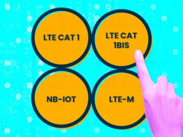 Escolhendo os padrões IoT LTE: Cat 1 e Cat 1bis vs. NB-IoT e LTE-M