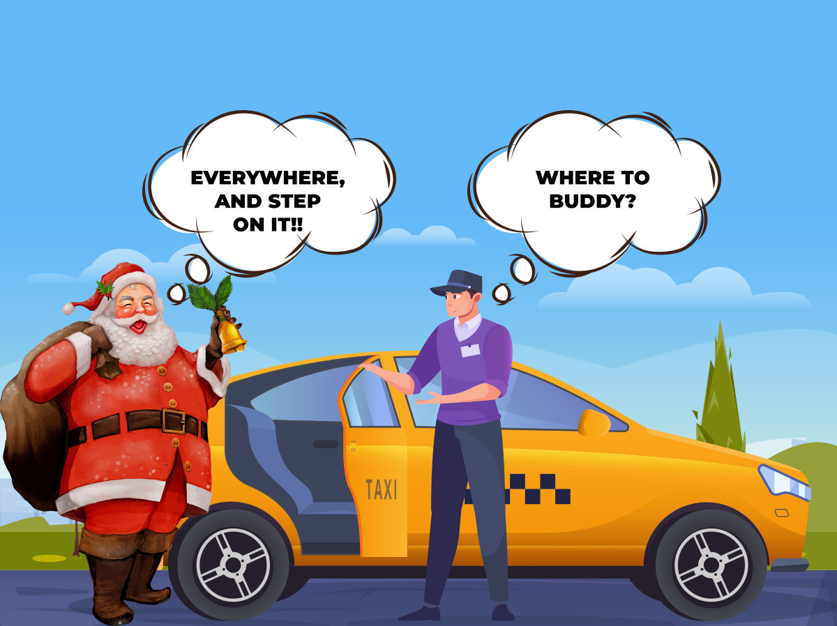 Even Santa Needs Route Planning and Route Optimization