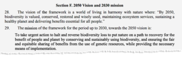 COP15: النتائج الرئيسية المتفق عليها في مؤتمر الأمم المتحدة للتنوع البيولوجي في مونتريال