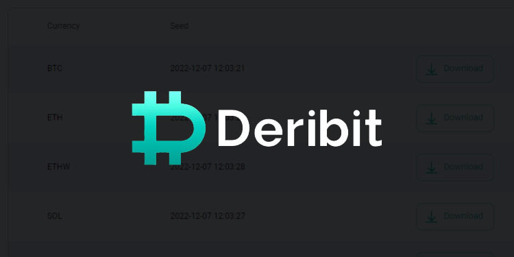 暗号デリバティブ取引所 Deribit が資産機能の新しいクライアント検証をリリース