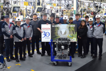 Deeside tehas Toyota 5. põlvkonna hübriidelektriliste jõuallikate ehitamiseks