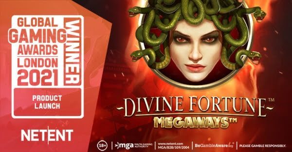 Divine Fortune Megaways ™ nomeado lançamento de produto do ano