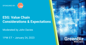 ESG: Value Chain Considerations & Expectations