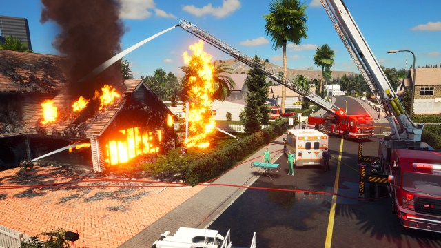 Simulator Pemadam Kebakaran – Tinjauan Pasukan