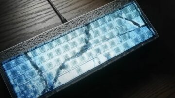 Forget RGB, this keyboard runs the Unreal Engine to display full interactive video