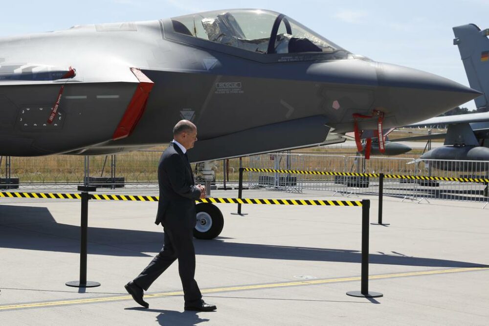 גרמניה משיגה רכישה של 8 מיליארד דולר של 35 מטוסי F-35 מארה"ב