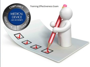 Training Effectiveness Exam4 300x223 ISO 13485 need training?
