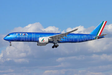ITA Airways lansează rutele Roma Fiumicino – Washington și San Francisco
