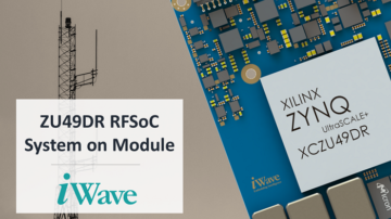 iWave, Modülde Zynq UltraScale+ RFSoC Sistemini başlattı