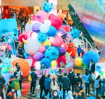 Langham Place Mall of Champion REIT håller Disney och Pixar - Fluffy Festival