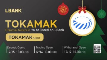 LBank Exchange проведет листинг Tokamak Network (TOKAMAK) 16 декабря 2022 г.