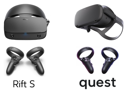 Oculus Rift S and Quest