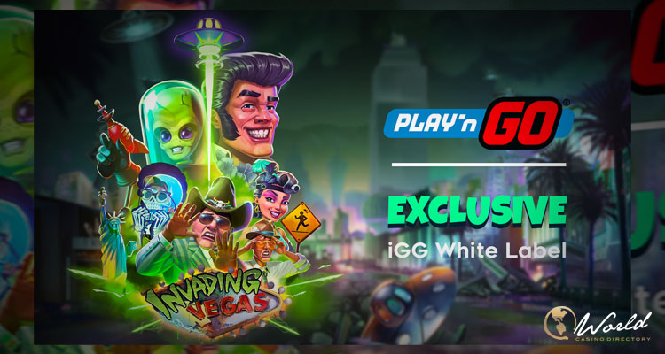 Nytt rymdäventyr väntar när IGG White Labels debuterar Play'n GO:s nya slot: Invading Vegas