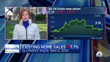 Listopadowy spadek sprzedaży istniejących domów — 10. kolejny miesięczny spadek