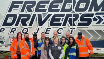 Penske Hosts Freedom Driver Project Event with Truckers Against Trafficking