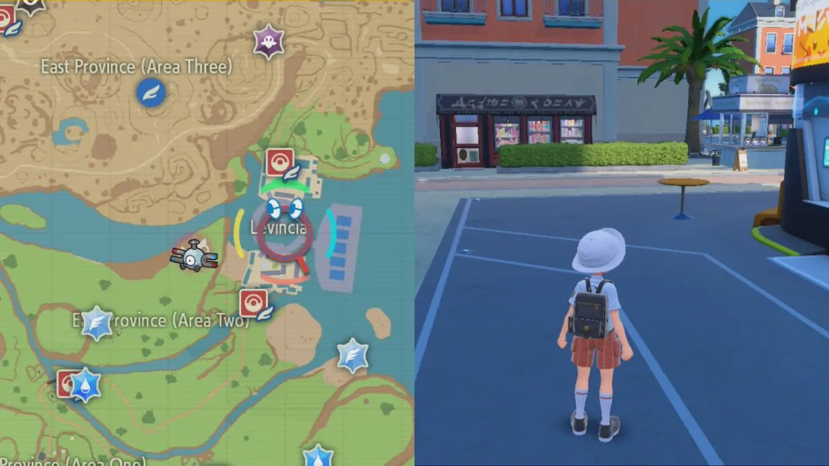 Pokémon Escarlata y Violeta: ubicación de Levincia y vendedor de tomates