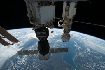 Russians assess flight worthiness of damaged Soyuz docked at space station