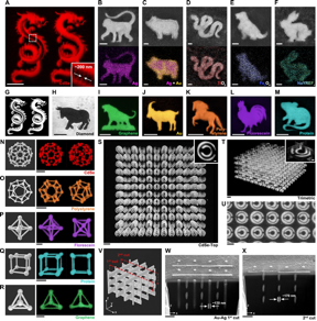 Les hydrogels rétrécissants élargissent les options de nanofabrication : des chercheurs de Pittsburgh et de Hong Kong impriment des motifs complexes en 2D et 3D
