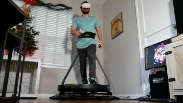 The KAT Walk C 2 VR Treadmill Is Pretty Darn Cool