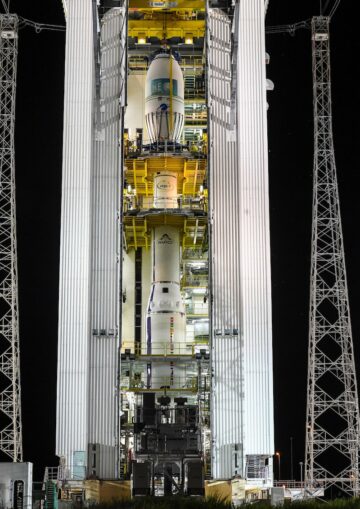 Dois satélites de imagem da Terra da Airbus prontos para lançamento no foguete Vega C
