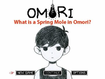 What is a Spring Mole in Omori?