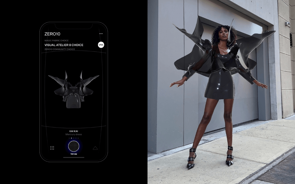 ZERO10 AR Fashion Platform - digitale Mode